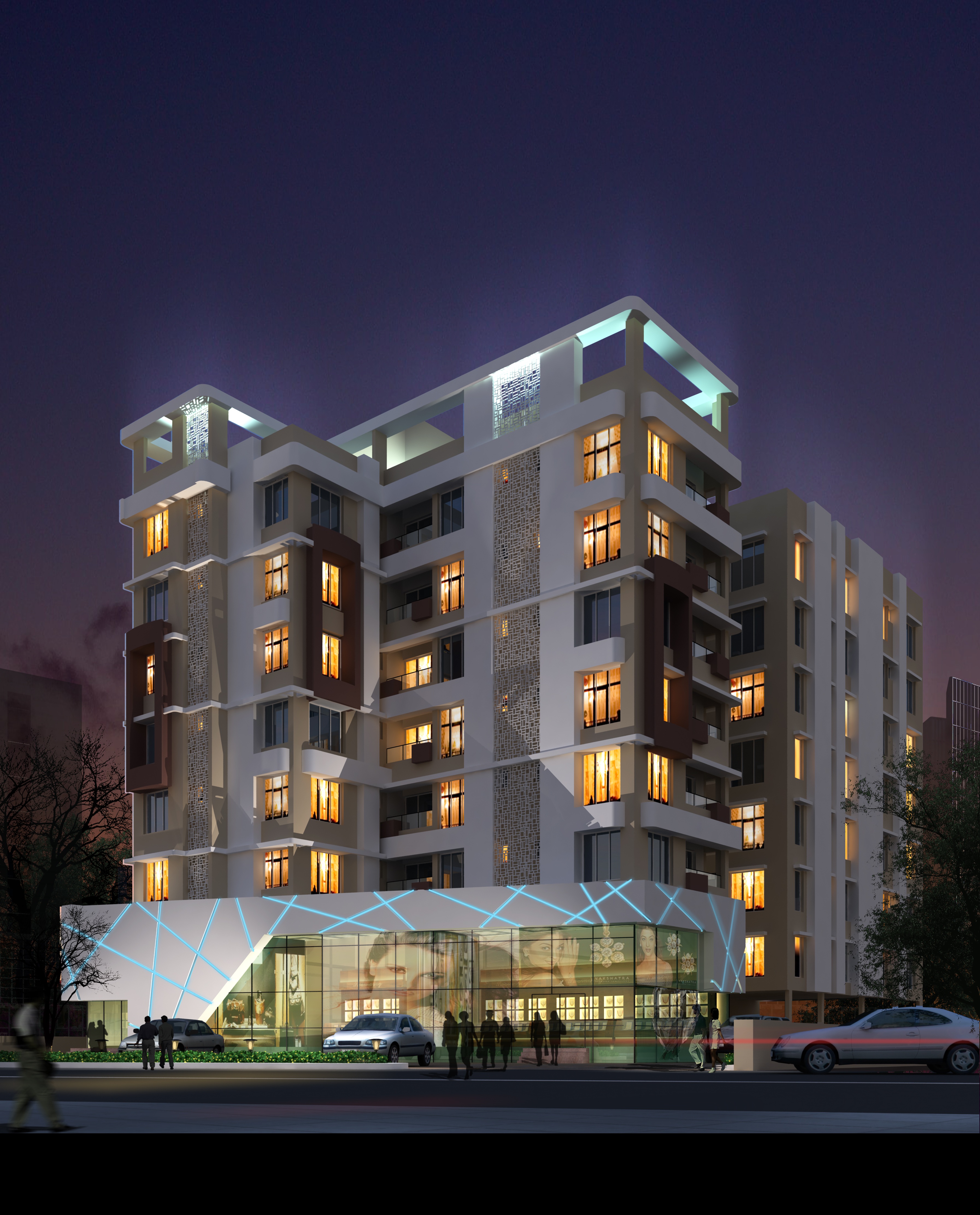 Exotica Heights, 248, Mahamayatala, N.S.C. Bose Road, Kolkata – 700084