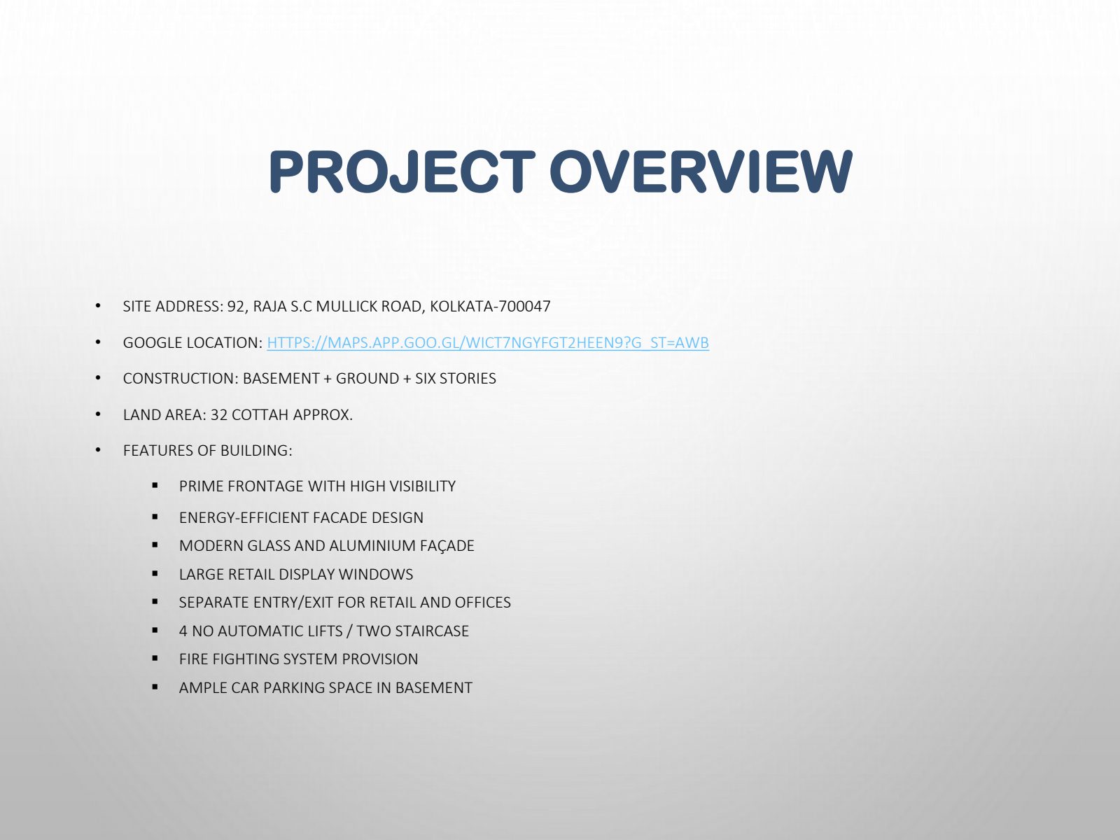 Renaissance — Project overview