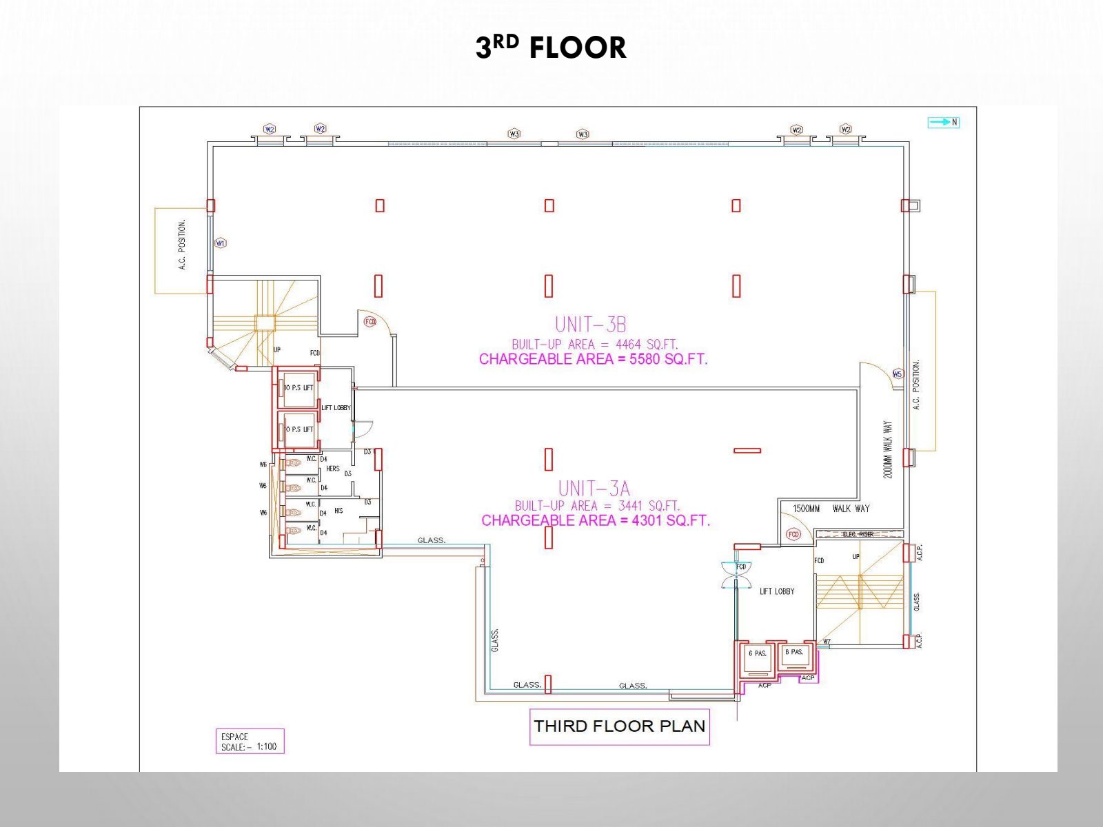Renaissance — 3rd floor plan