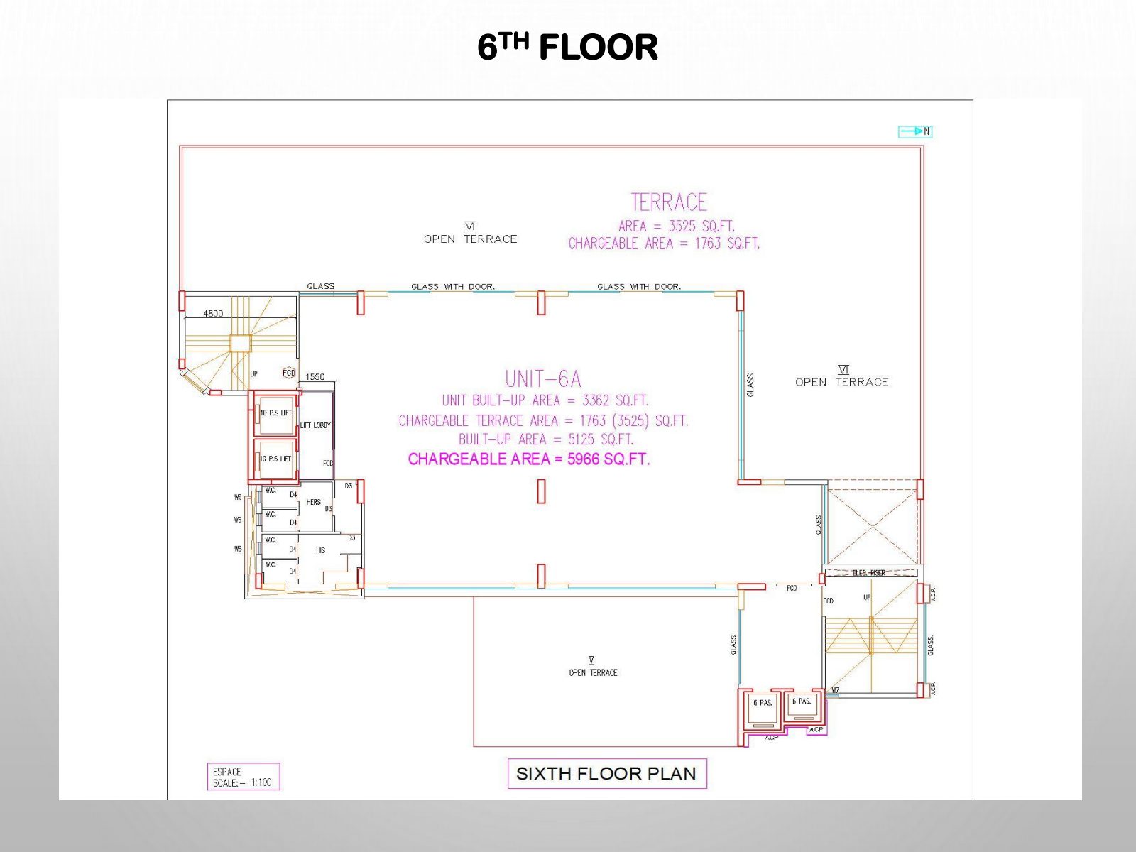 Renaissance — 6th floor plan