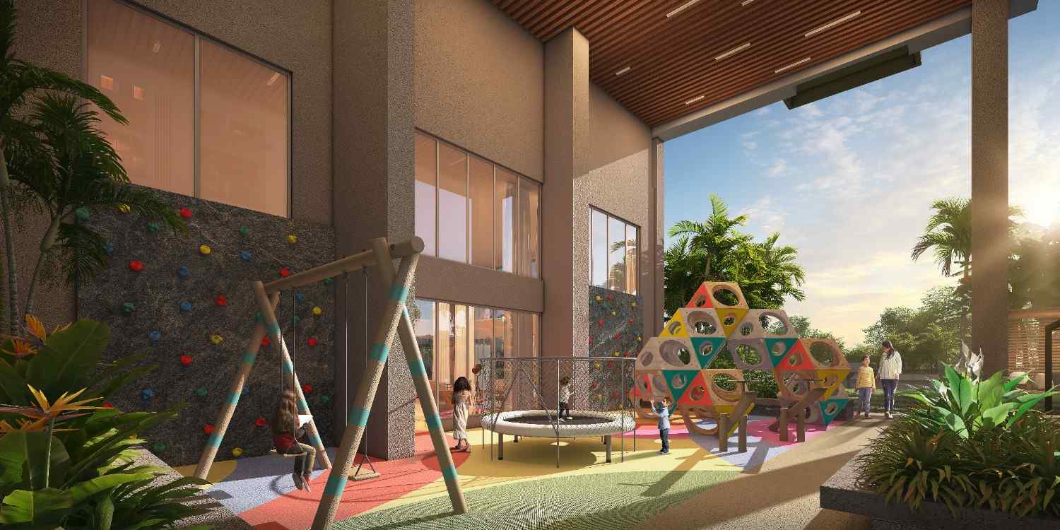 Tattvam — Landscaped podium