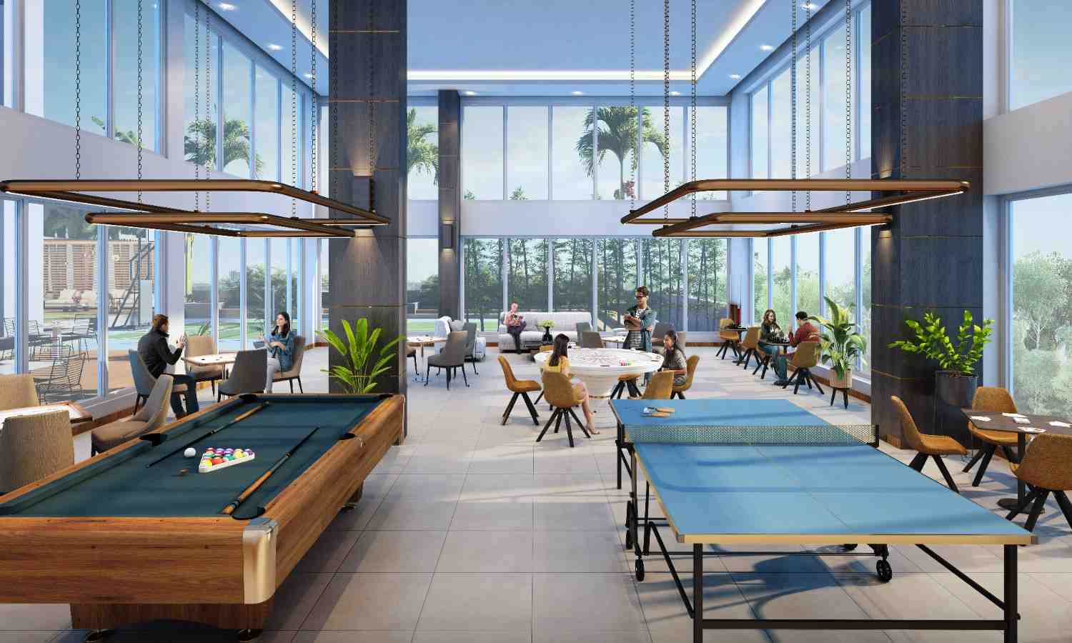 Tattvam — Indoor games room